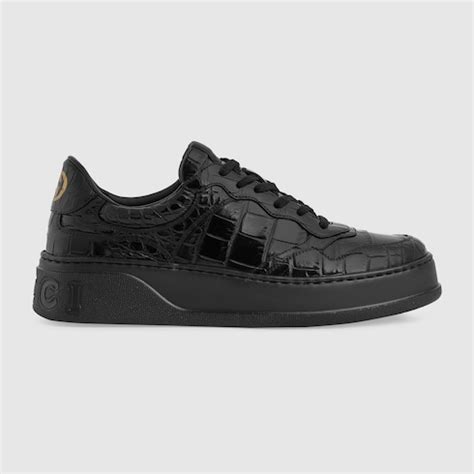 gucci alligator skin shoes|Men's Gucci Nojum alligator sneaker .